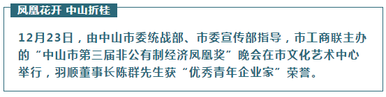 祝贺！羽顺董事长陈群获中山市“优秀青年企业家”荣誉_壁挂炉e9